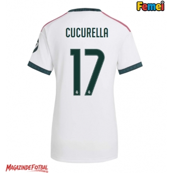 Real Madrid Marc Cucurella #17 Tricou Fotbal Replică 2026-27 Femei Acasa